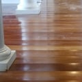 How long does it take for wood floors to buckle from water damage?